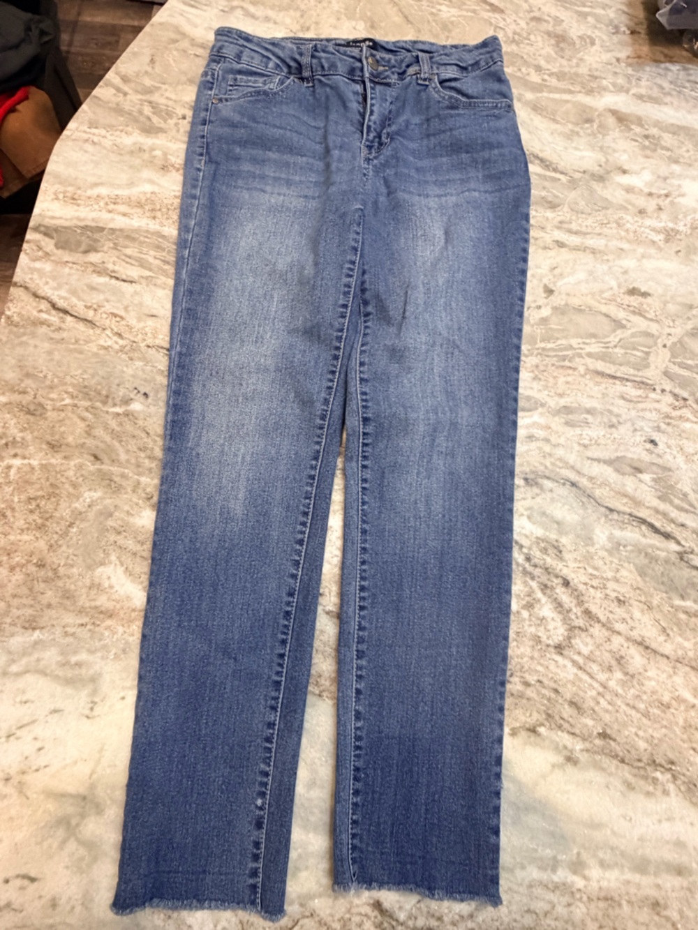 D Jeans Women’s Size 4 Straight Leg Blue Denim Classic Everyday Jeans